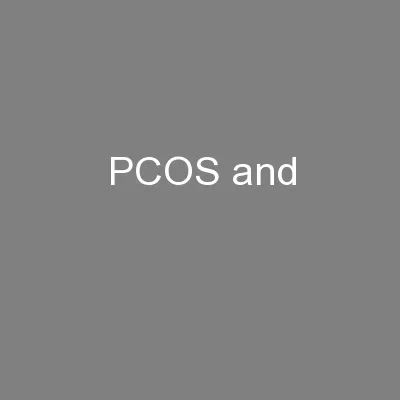 PCOS and