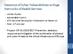 Detection of Cyber Vulnerabilities