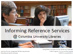 Informing Reference Services