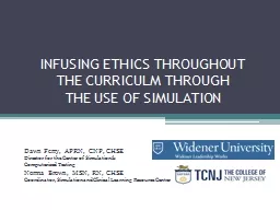INFUSING ETHICS THROUGHOUT