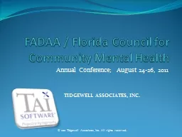 FADAA / Florida Council for Community Mental Health