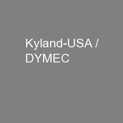 Kyland-USA / DYMEC