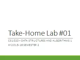 Take-Home Lab #01
