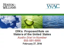 EPA’s Proposed Rule on