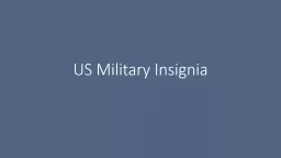 US Military Insignia