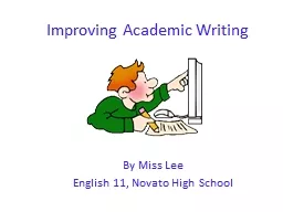 Improving Academic Writing