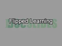 Flipped Learning
