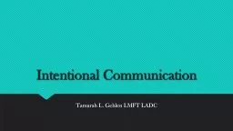 Intentional Communication