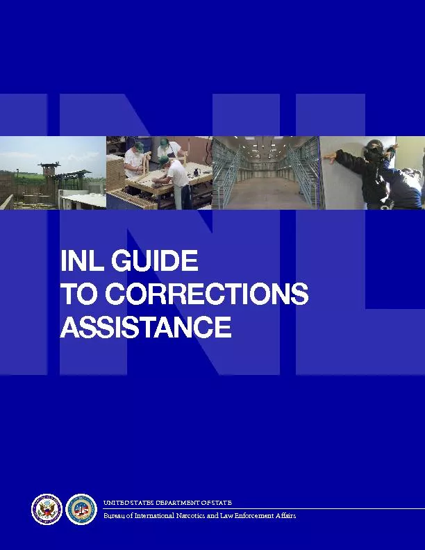 INL GUIDE TO CORRECTIONS ASSISTANCE