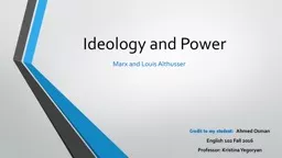 Ideology and Power