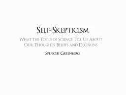 Self-Skepticism