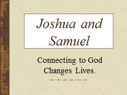 Joshua and Samuel