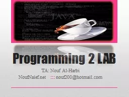 Programming 2 LAB