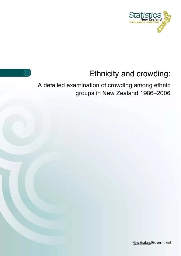 Ethnicity and crowding: A detailed examination of crowding among ethni