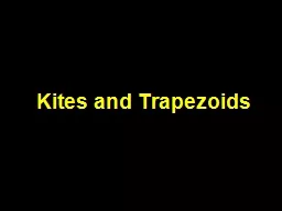 Kites and Trapezoids