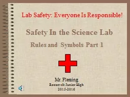 Safety In the Science