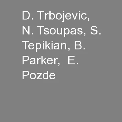 D. Trbojevic, N. Tsoupas, S. Tepikian, B. Parker,  E. Pozde