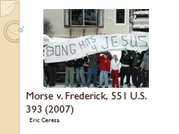 Morse v. Frederick, 551 U.S. 393 (2007)