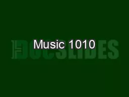 Music 1010