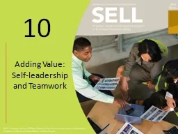 Adding Value:  Self-leadership and Teamwork