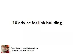 10  advice for link building