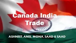 Canada India Trade