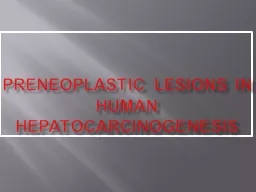 Preneoplastic