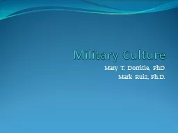 Military Culture