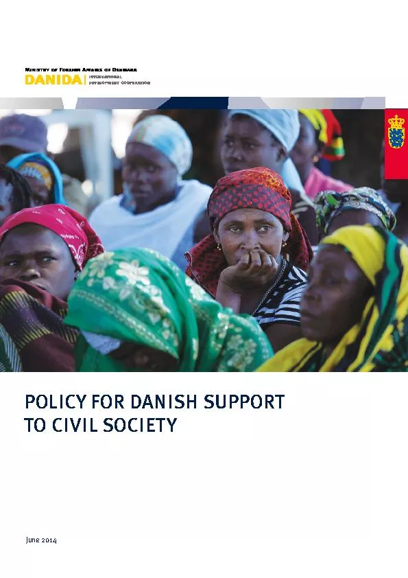 POLICY FOR DANISH SUPPORT
