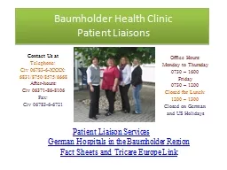 Baumholder Health Clinic