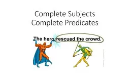 Subjects and Predicates