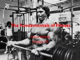 The Fundamentals of Fitness