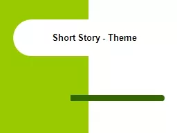 Short Story - Theme