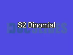 S2 Binomial