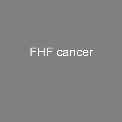 FHF cancer