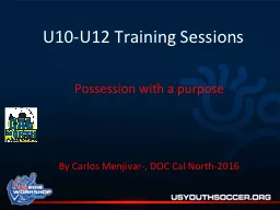 U10-U12 Training Sessions