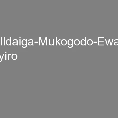Lolldaiga-Mukogodo-Ewaso N’yiro