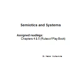Semiotics and Systems