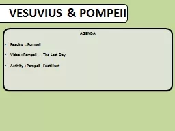 VESUVIUS & POMPEII