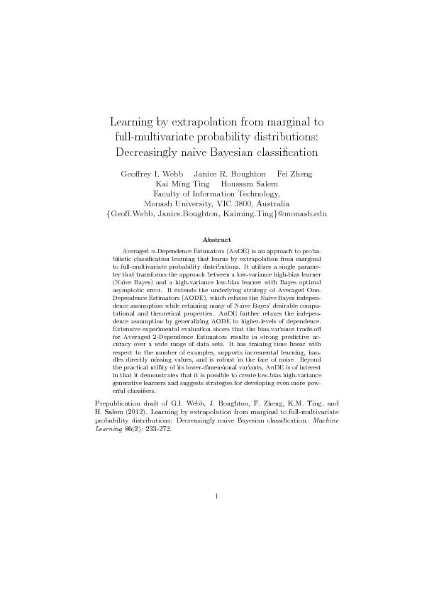 Learningbyextrapolationfrommarginaltofull-multivariateprobabilitydistr