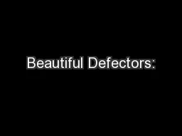 Beautiful Defectors: