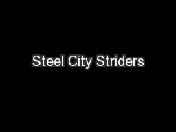 Steel City Striders