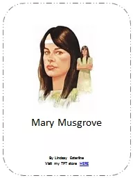 Mary Musgrove