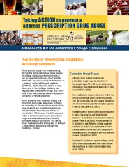 Get the Facts Prescription Drug Abuse on College Campu