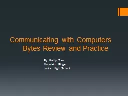 Communicating with Computers