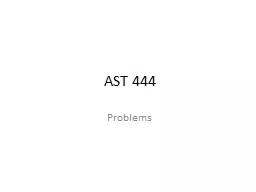 AST 444