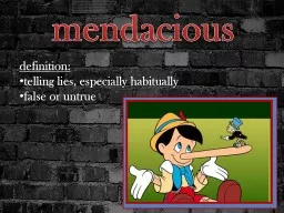 m endacious