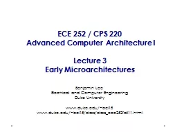 ECE 252 / CPS 220