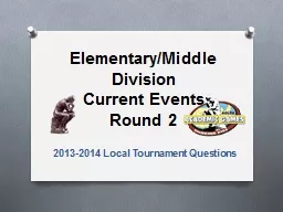 Elementary/Middle Division