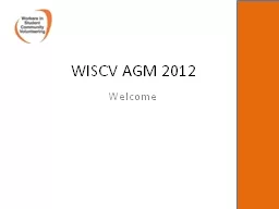 WISCV AGM 2012